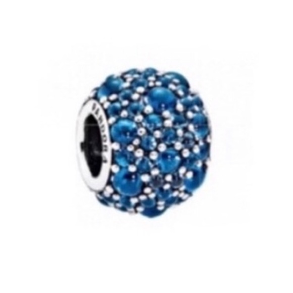 Pandora Blue Droplets Bead Charms - Picture 6 of 6